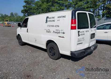 2007 Chevrolet Express Work Van z USA, uszkodzony, nr VIN 1GCFG15X171118967